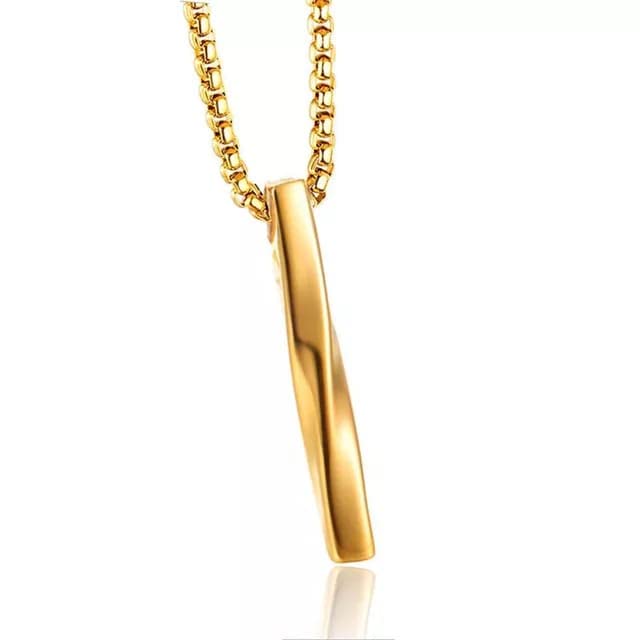 See full amazon price history chart for KRYSTALZ Twisted Long Bar Pendant for Men & Boy Alloy Steel Trendy Simple Chain Pendant for Men Rolo Chain Bar Pendant (Gold) KRYSTALZ Twisted Long Bar Pendant for Men & Boy Alloy Steel Trendy Simple Chain Pendant for Men Rolo Chain Bar Pendant (Gold) (B0BNDWYWPW) Amazon Price History, Amazon Price Tracker