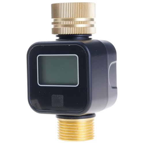 Medidor electrónico de flujo de agua y sensor digital LCD programable para tuberías domésticas 8