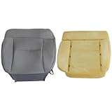 GXARTS Driver Side Bottom Replacement Cloth Seat Cover Gray and Bottom Foam Cushion Compatible with Ford F150 STX XL XLT 2004 2005 2006 2007 2008