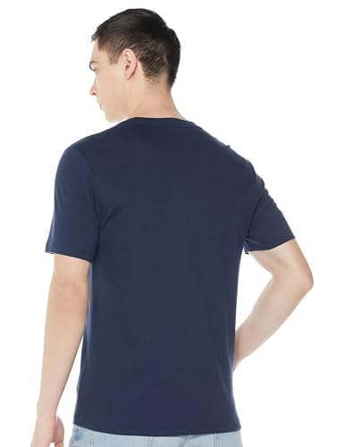 Image of Gap Men Printed Regular fit Half Sleeve Round Neck Cotton T-Shirt