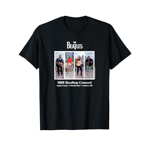 ビートルズ ルーフトップコンサート 1969年 Tシャツ