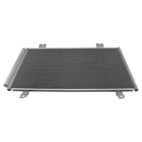 Image of TRQ A /C Condenser and Receiver Drier Assembly Compatible with 06-13 Lexus IS250 06-13 IS350 14-15 Lexus IS250 Convertible 14-15 IS350 Convertible