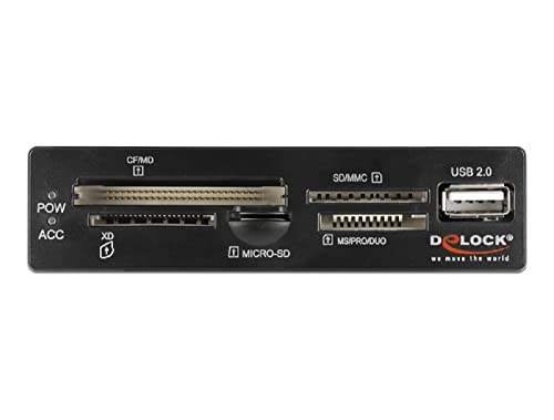 DeLOCK Lecteur de cartes 3.5? USB 2.0 à 5 fentes + 1 x USB 2.0 Type A femelle Neuf - vue 8