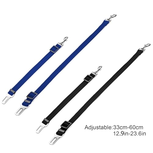 Miniatura 3 de Pangutheos 2 Piezas Cinturon Seguridad Perro Coche, Cinturon Ajustable