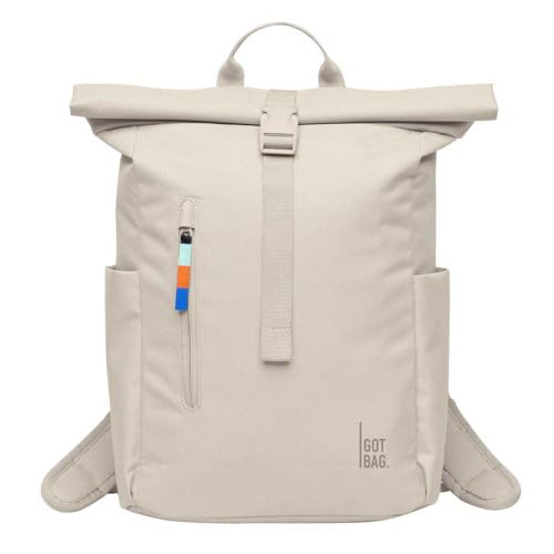 GOT BAG Rucksack ROLLTOP EASY small | Rollrucksack mit 14” Laptopfach | Kleiner Tagesrucksack Wasserabweisend 15-22 L