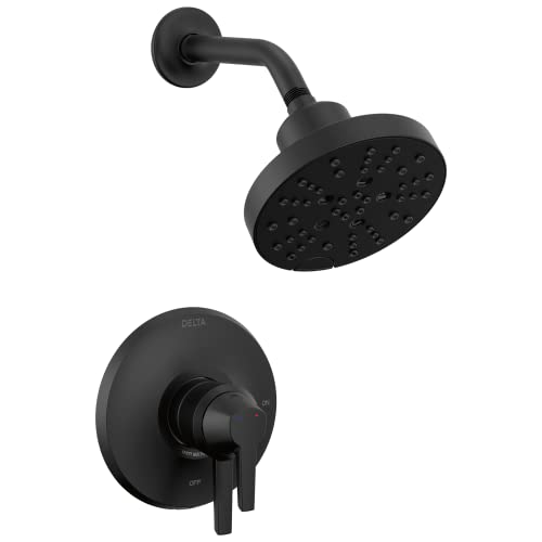 DELTA T17272-BL Galeon Tub/Shower, Without Rough, Matte Black by DELTA - Used condition - US$277.99