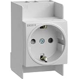 Hager SNS016 Einbau-Steckdose II Weiß