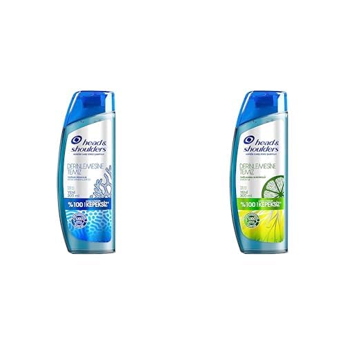 Head & Shoulders Seti | Derinlemesine Temizlik Şampuan Yoğun Ferahlık Deniz Mineralleri 300 ml x1 + Derinlemesine Temizlik Şampuan Yağlanma Kontrolü Limon 300 ml x1