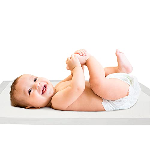 Protetor de Colchão Descartável (Com 10 Unidades), Baby Bath, Branco