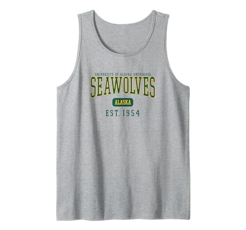 University of Alaska Anchorage Seawolves Est. Date Tank Top