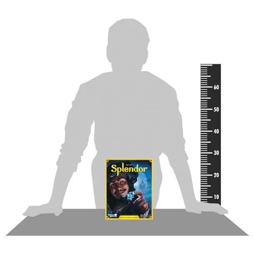 Asmodee | Splendor | Nowa edycja | Strategiczna Gra Rodzinna | Od 10 Lat | Od 2 do 4 Graczy | 30 minut na mecz | Polski