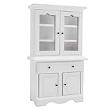 maison du monde armoire de rangement [ARMOIRE MINIATURE] Adorable armoire avec portes ouvrantes et compartiments pour un espace de rangement authentique