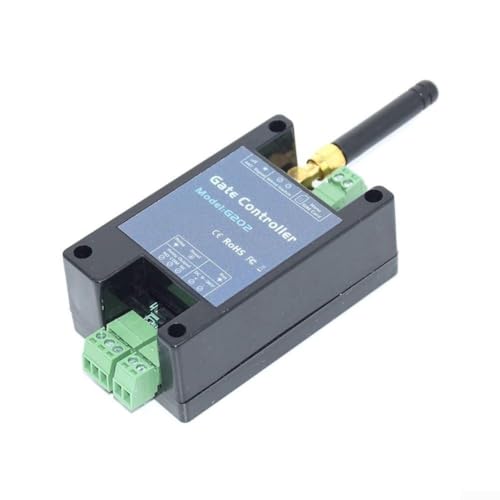 Ouvre-portail sans fil 4G G202 GSM Contrôleur d'accès à distance pour portes de garage, volets et portails d'entrée, restriction d'appel sécurisée et activation par secousse, domotique intelligente