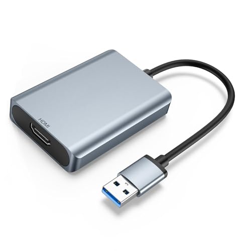 WENTER USB to HDMI Adapter, 3.0 Multi-Monitor Cable,Compatible with Windows 7/8/10/11 for Multiple Monitors for Laptop Monitor Desktop TV by WENTER - Used condition - US$13.62
