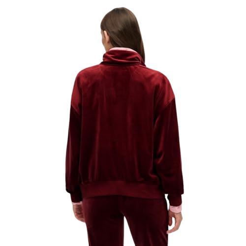 Sweatshirt zippé velours femme Superdry Country Club - vue 3