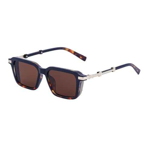Lunettes de soleil rétro Punk MUTYNE rectangulaires pour hommes et femmes UV400