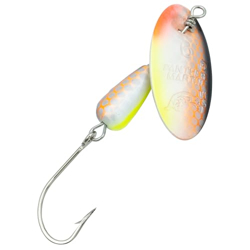 Panther Martin Single Hooks Orange 1/16 oz Inline Spinner (PMFSSH 2 OR)