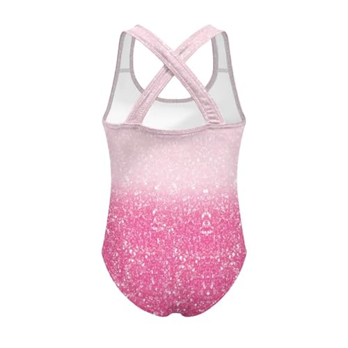 Girls One Piece Swimsuits with Cross Back Straps2