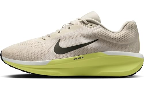 Nike Winflo 11 Men's Road Running Shoes (FJ9509-105, Light Orewood Brown/Summit White/Light Lemon Twist/Sequoia)