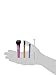 Real Techniques Cruelty Free Mini Brush Trio; With Ultra Plush Custom Cut Synthetic Bristles and Extended Aluminum Ferrules to Build Coverage