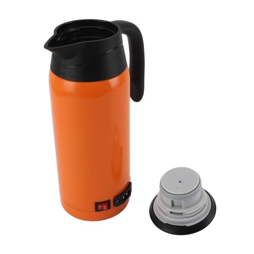 Elektroauto Kettlee Elektroauto Kettle Schnelles Kochen 12 V 24 V Dual Spannung 800 Ml Färbung Stahl Elektroautoheiz