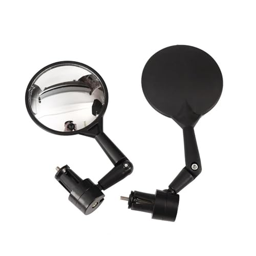 Espejo de motocicleta retrovisor ajustable de alta estabilidad para manillares 4