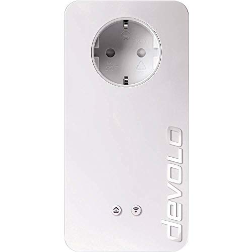 devolo dLAN 1200+ WiFi ac Starter Kit Powerline (bis zu 1200 Mbit/s WLAN ac, 2,4 und 5 GHz gleichzeitig, 2x LAN Ports, 2x Powerlan Adapter, Gigabit-Verbindung, WLAN Empfang verbessern , Access Point)