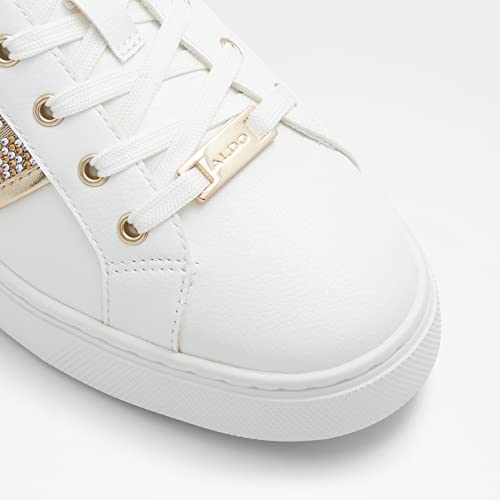 Image of Aldo Womens Phiobe100 White Women Synthetic Sneakers Platform