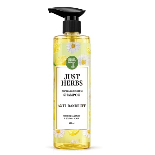 Image of Just Herbs Lemon & Bhringaraj Shampoo
