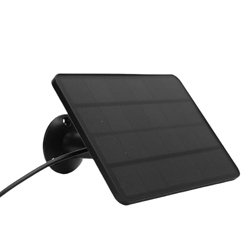Chargeur de panneau solaire de sonnette vidéo 10W pour caméra extérieure 2K - 6