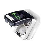 Ladeschukosteckdose Wasserdichte IP66 Außensteckdose für E-Auto & Hybrid – Wasserfest Abdeckung Schuko Ladestation EU Qualität (Unterputz)