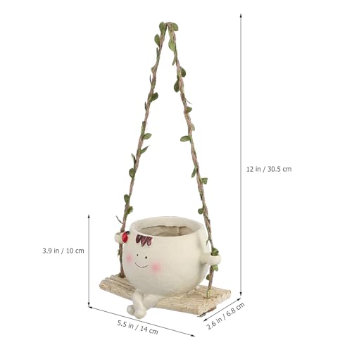 Pot à fleurs suspendu intérieur au design mignon unique