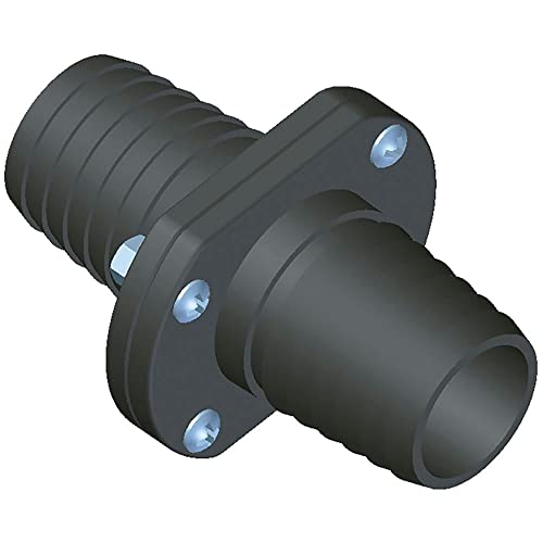 T-H Marine Double Barb Inline Scupper Check Valve - 1-1/8