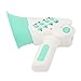 Voice Changer Microphone, Kids Handheld Loudspeaker Kids Toy Megaphone Funny Megaphone with Multi Voice Effects Plastic Light Green Changer Horn Toy for Boys Girls