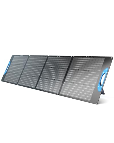 Tragbares Solarpanel, IP68 Wasserdichtes Faltbares Solarpanel Kit für Outdoor Camping, Portable Power Station, Laptops, Wohnmobil, RV (200W)