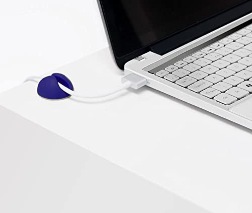 T 'nB clip1mix Passe cables Pack of 6 Black/White/Pink, Noir / Blanc / Rose, Standard pour 1 câble - Image 4