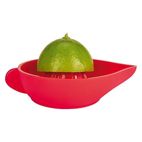 Espremedor de Frutas e Molheira Em Silicone, Sil5593-Vm, Euro, Vermelho