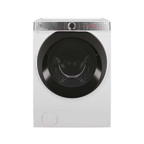 Hoover H-WASH 550 Lavatrice a Libera Installazione 10 Kg, Carica Frontale, Classe A-20%, 1600 Giri, App hOn, Cicli Care, Vapore AxLxP 85x60x58 cm, Bianca- H5WPB610AMBC8-S