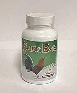 B-12 y B-15 para Gallos - 100 Tabletas
