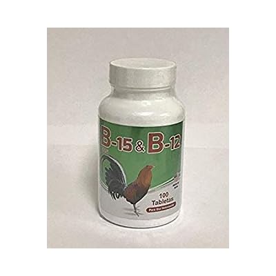 B-12 and B-15 for Roosters - 100 Tablets