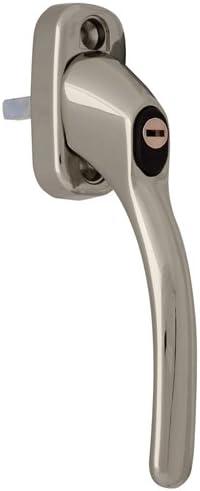Fab & Fix Tilt & Turn Locking Window Handle (Hared Polished Chrome)