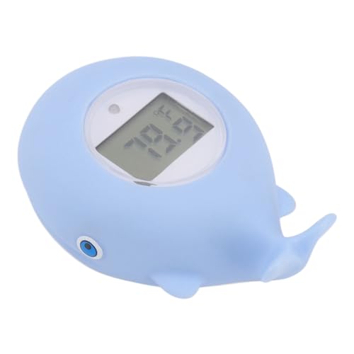 Thermomètre de baignoire bébé baleine ABS avec alarme de température