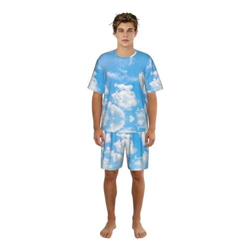 Pyjama pour hommes à manches courtes : idéal pour vos matinées de détente estivales
