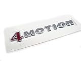4motion Original Volkswagen VW Ersatzteile 4motion Schriftzug Aufkleber (zB Passat Touran Golf..)