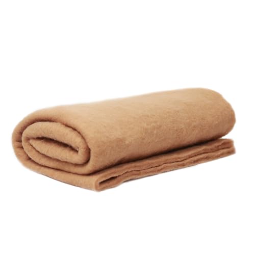 Piqoeei Polyester Quilt Batting for Quilting, Needle Felting, Wet Felting, Upholstery - Extra Fine Pre-Felt Fabric for Crafts, Wearable Arts (11.81X59