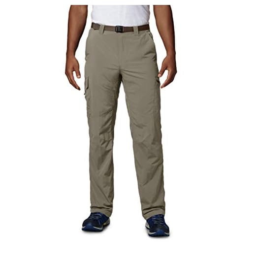 Columbia Men's Silver Ridge Cargo Pant, Tusk, 36W x 30L