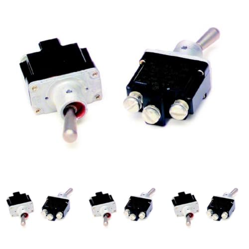 Image of Painless Performance 80502 Heavy Duty Single Pole Toggle Switch, On /Off, 20-Amp (Pack of 4)