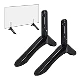 Patas universales para Soporte de TV, Base de Soporte de TV, Patas de Repuesto para la mayoría de 32 a 65 Pulgadas LCD LED para Samsung LG, Sony, VIZIO TCL KONKA, con gestión de Cables