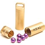 Leela Quantum H.E.A.L. Capsule, Versatile, for The Transmission of Quantum Energy and Frequencies, Made of fine Brass Material, Ideal for Home or Travel, for Men/Women BESA & IGEF Certified