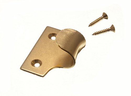 8 de Sash lève-vitre Tirer la glissière Poignée laiton plaqué Eb Avec Vis